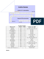 Aminoacidos de La Insulina