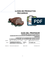 Tec. Productos Pecuarios