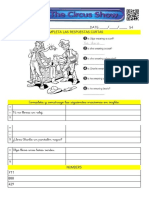 Clothes - Circus Show (Worksheet 4)