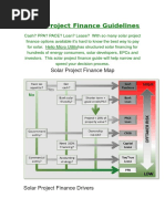 Solar Project Finance Guidelines