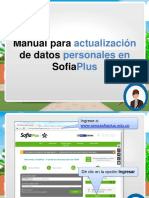 Manual Actulizacion Datos Sofiaplus Final