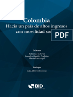 Colombia Hacia un país de altos ingresos con movilidad social