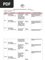 Teacher: Br. Ahmed Qureshi Grade: 7 Subject: Language: Planning The Remaining Year - 2015/16