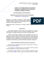 Pruebas Anatã Micas y Taxonã Micas de La Evoluciã N