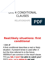 Understand conditional clauses and relationships with this guide