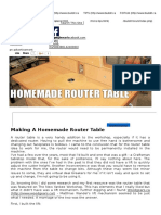 Router Table