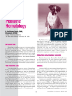 Pediatric Hematology CBC Reference Ranges