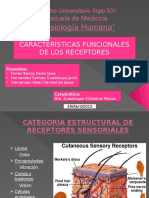 Caracteristicas Funcionales de Los Receptores