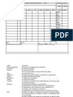 Planilla de Campo Construccion