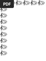 Moldura Musical Para Textos