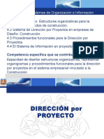 Curso Administración de Proyectos Subsistemas de Organización e Información