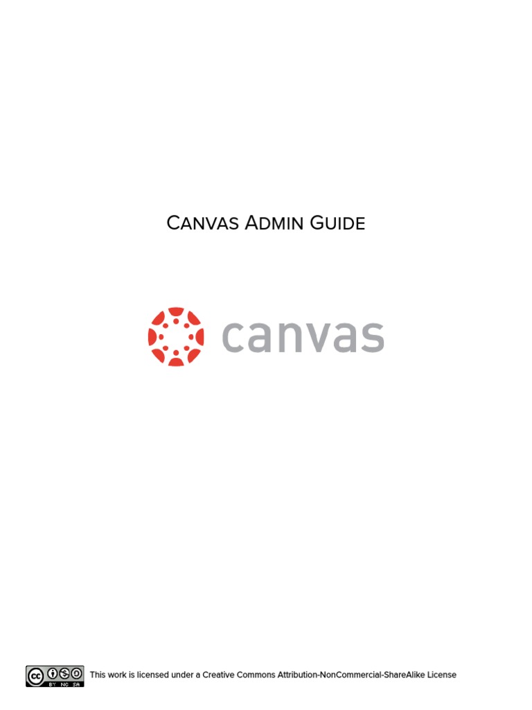 Canvas Admin Guide PDF Cascading Style Sheets Java Script