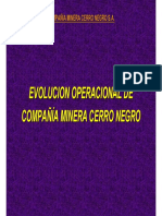 05.- Evolucion de Las Operaciones de Minera Cerro Negro