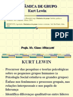 Dinâmica de Grupo: Teoria e Práticas de Kurt Lewin