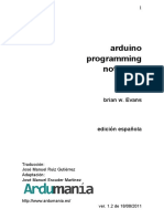 Arduino Programing Notebook ES