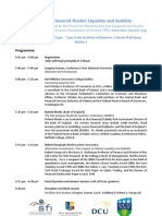 Regulating Financial Market Liquidity and Stability Schedule 14.5.10