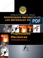 Propiedades Mecanicas de Los Materiales Dentales