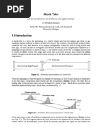 Shock Tube: (Brief Introduction On Its Theory and Applications)