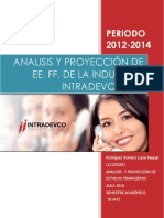 Análisis financiero de Intradevco Industrial S.A. 2012-2014