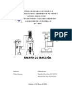 Ensayo de Tracción