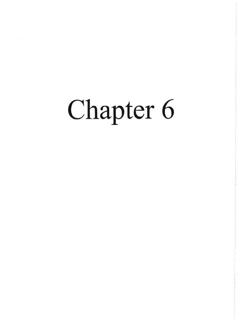 Chapter 6 | PDF