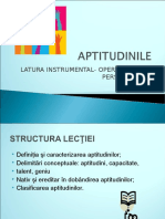 Aptitudinile