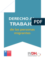 Cartilla de Trabajo Con El Migrante en Chile 2015