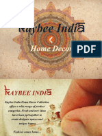 Kay Bee India Home Decor Presentation