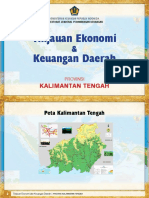 Tinjauan Ekonomi Dan Keuangan Daerah Kalimantan Tengah