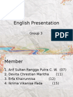English Presentation Group 3 Member List