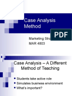 Case Analysis Method