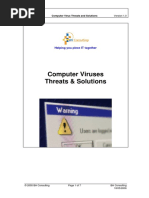 Computer Virus Threats and Solutions