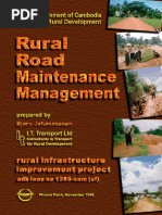 Rural Road Maintenance Manual - Cambodia