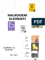 Halkogeni Elementi