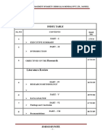 Working Capital Management Project