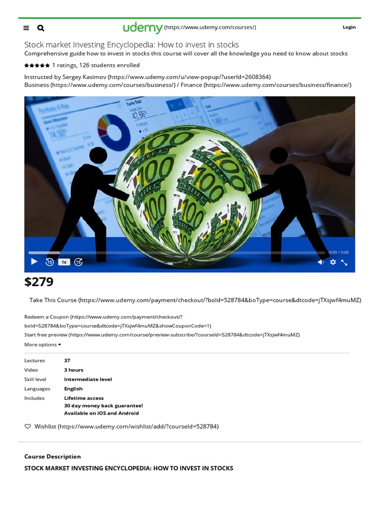 Stock Market Investing Encyclopedia Pdf Stock Market Stocks