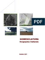 Nomenclatura de ocupações culturais e florestais