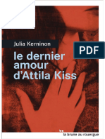 Le Dernier Amour D'attila Kiss - Julia Kerninon