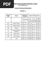 M.sc. Mathemetics