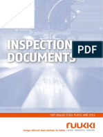 Ruukki Hot Rolled Steels Inspection Documents