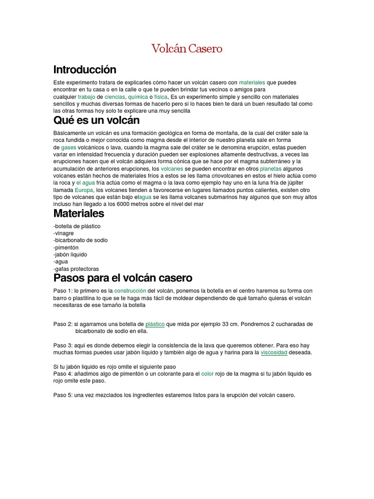 Informe de Experimentos PDF Volcán Atmósfera
