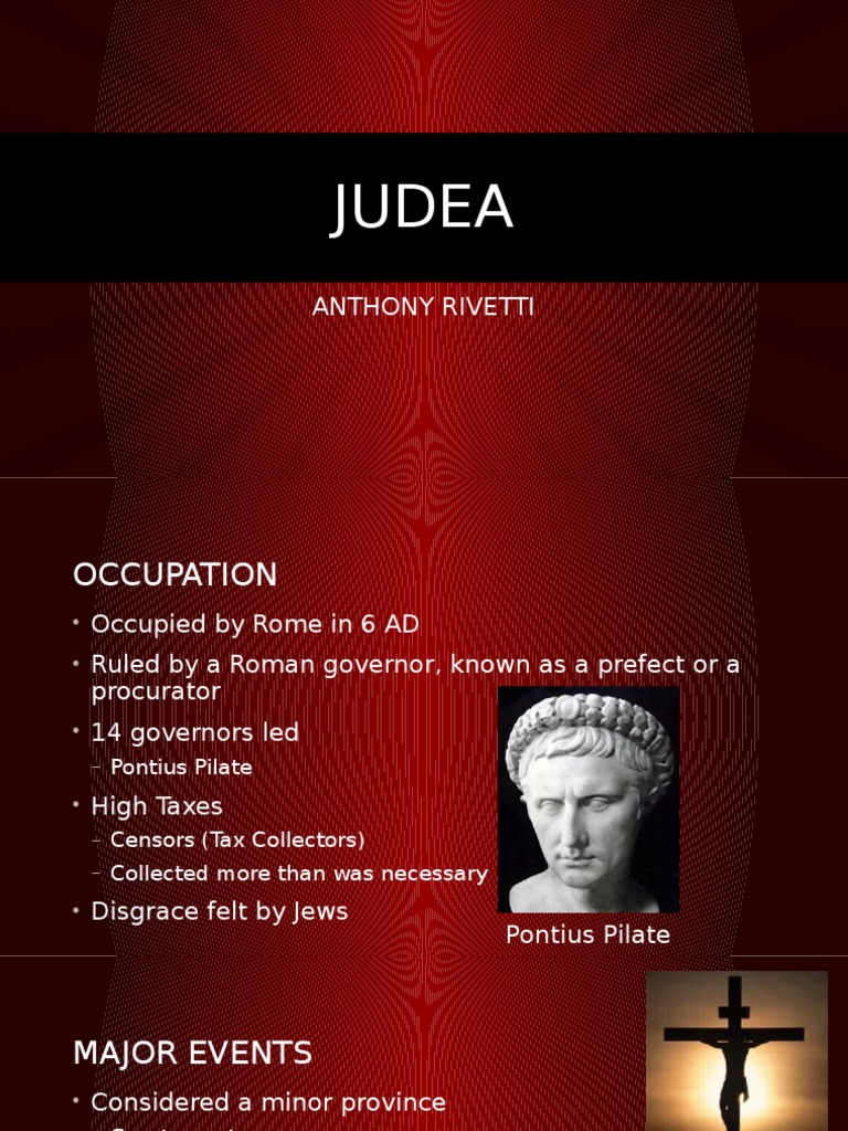 Roman Rule in Judea: Key Events and Impact | PDF | History