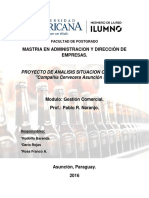 Modelo de Analisis de Situacion Comercial