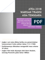 WARISAN TRADISI ASIA TENGGARA