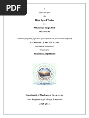 Highspeed Train