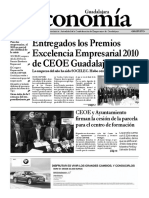 Periódico Economía de Guadalajara #40 Noviembre 2010