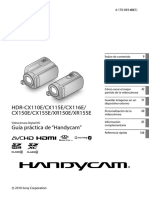 Manual Camara Video HDR-CX115E