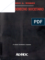 Nissen-Curso de Derecho Societario