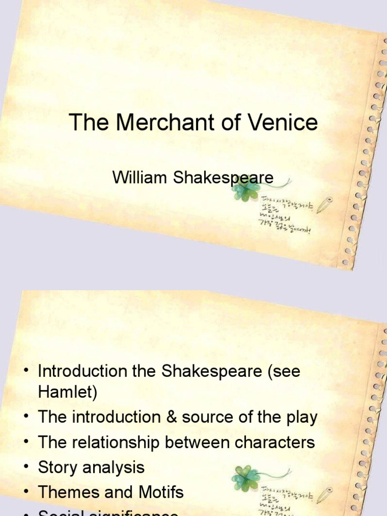 The Merchant of Venice | PDF | The Merchant Of Venice | Shylock