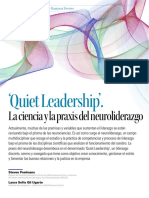Quiet Leadership La Ciencia de La Praxis Del Neuroliderazgo